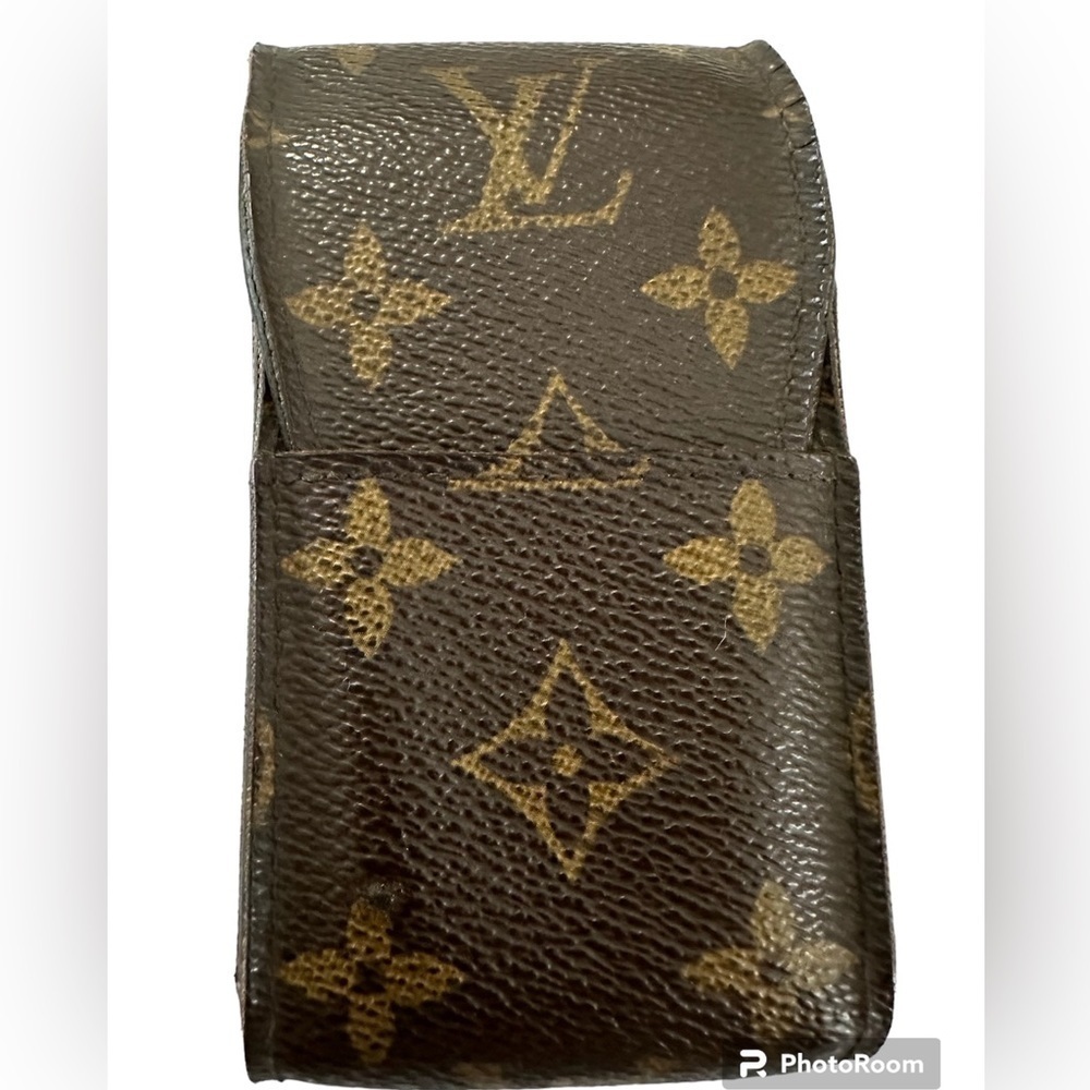 Louis Vuitton Monogram Etui Coated Canvas Cigarette Case - Preowned Condition